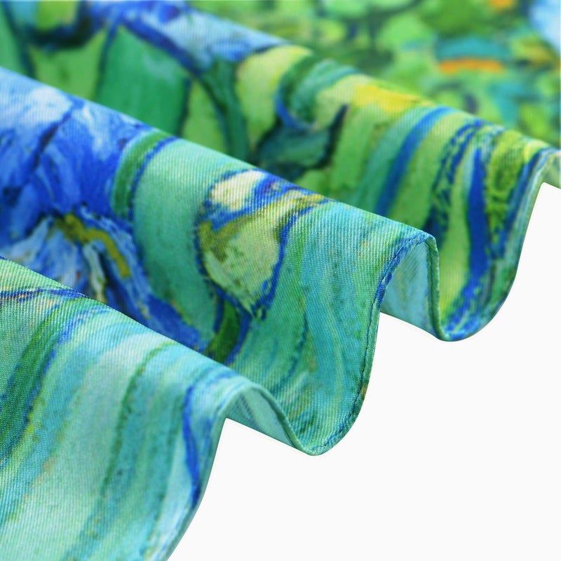 vimate 100% Silk Hair Scarf, 35 Inch Square Ladies Silk Hair Wrap Scarf for Sleeping - Image 4
